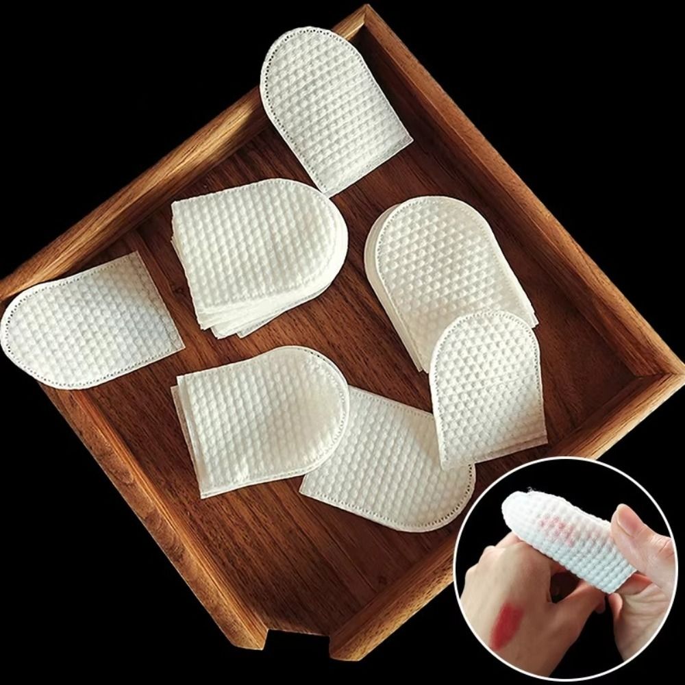 Beauty Makeup Vanity - 120 ชิ้น/ถุง U-Shaped กระเป๋าผ้าฝ้ายทําความสะอาดช่องปากผ้าฝ้ายถอด Pad แต่งหน้าผ้าฝ้ายนุ่มเครื่องสําอางค์