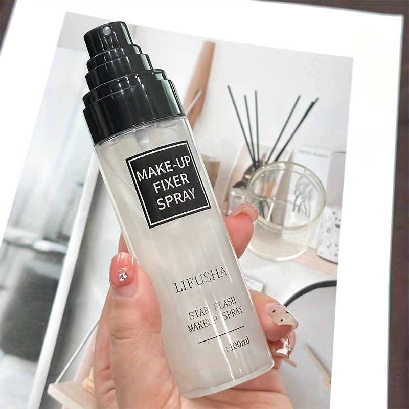 Makeup Fixing Mist - สเปรย์แต่งหน้า,ควบคุมน้ํามันสเปรย์ทรายดูดน้ําหนักเบา 100ml,ให้ความชุ่มชื้นยาวนานสําหรับ 16 H Toner Set
