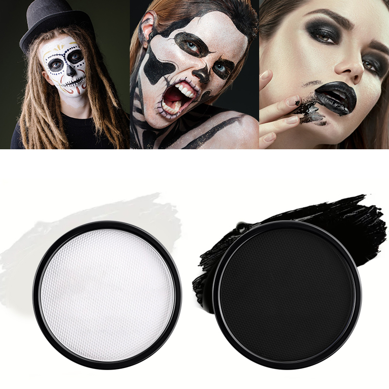 Beauty Makeup Pictures - สีเพ้นท์หน้าและตัวแบบมืออาชีพ 30 กรัม ปลอดภัย สีเดียว สำหรับแต่งหน้าฮาโลวีนและคริสต์มาส
