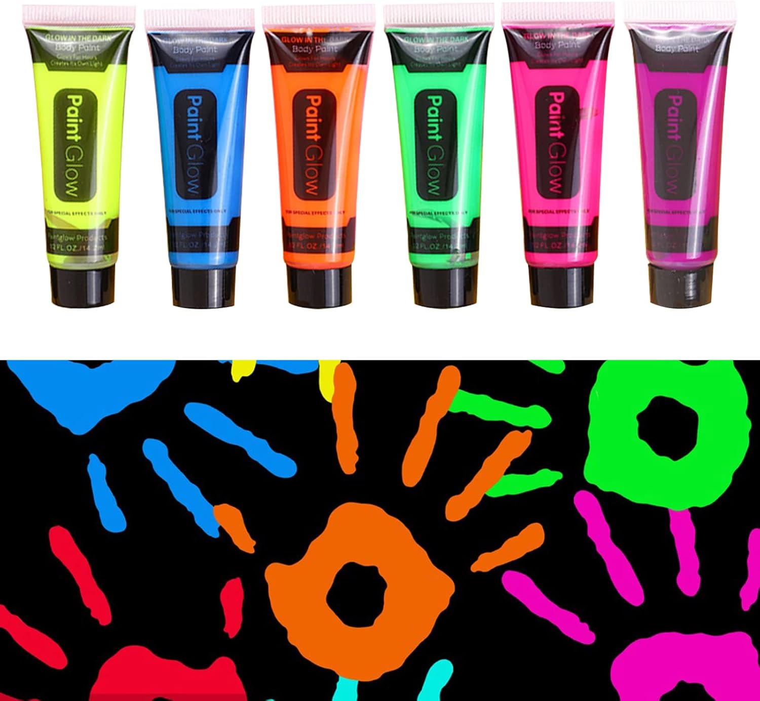 Beauty Makeup Pictures - เรืองแสงใน Dark Face Body Paint,ล้างทําความสะอาดได้ Neon