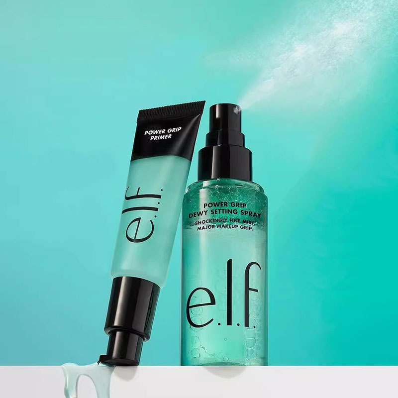 Makeup Fixing Mist - สเปรย์เซ็ตติ้งผิวหน้าเนื้อฉ่ำวาว Elf Makeup Power Grip พร้อมไพรเมอร์ปรับผิวกระจ่างใส