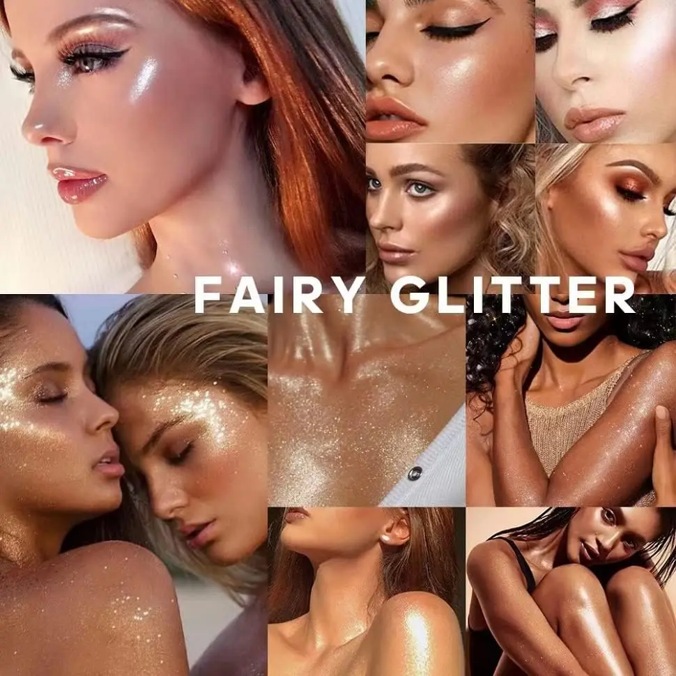 Beauty Makeup Pictures - กลิตเตอร์แบบแท่งสำหรับแต่งตัวนางเงือก กลิตเตอร์แต่งหน้าสำหรับเด็กและผู้หญิง กันน้ำ อุปกรณ์เสริมสำหรับงานเรฟ กลิตเตอร์เพ้นท์ตัว