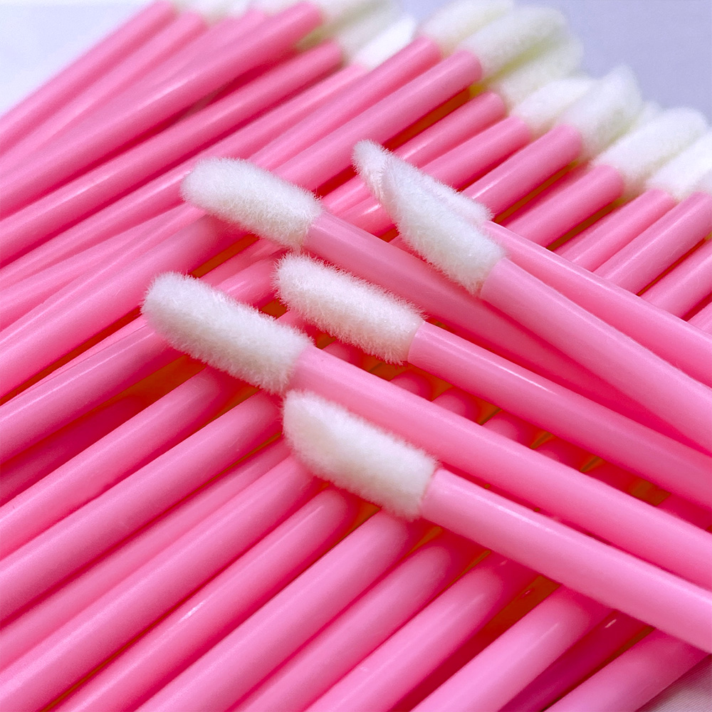 50/500PCS Disposable Lip Brush - Beauty Makeup Vanity บทวิจารณ์และราคา