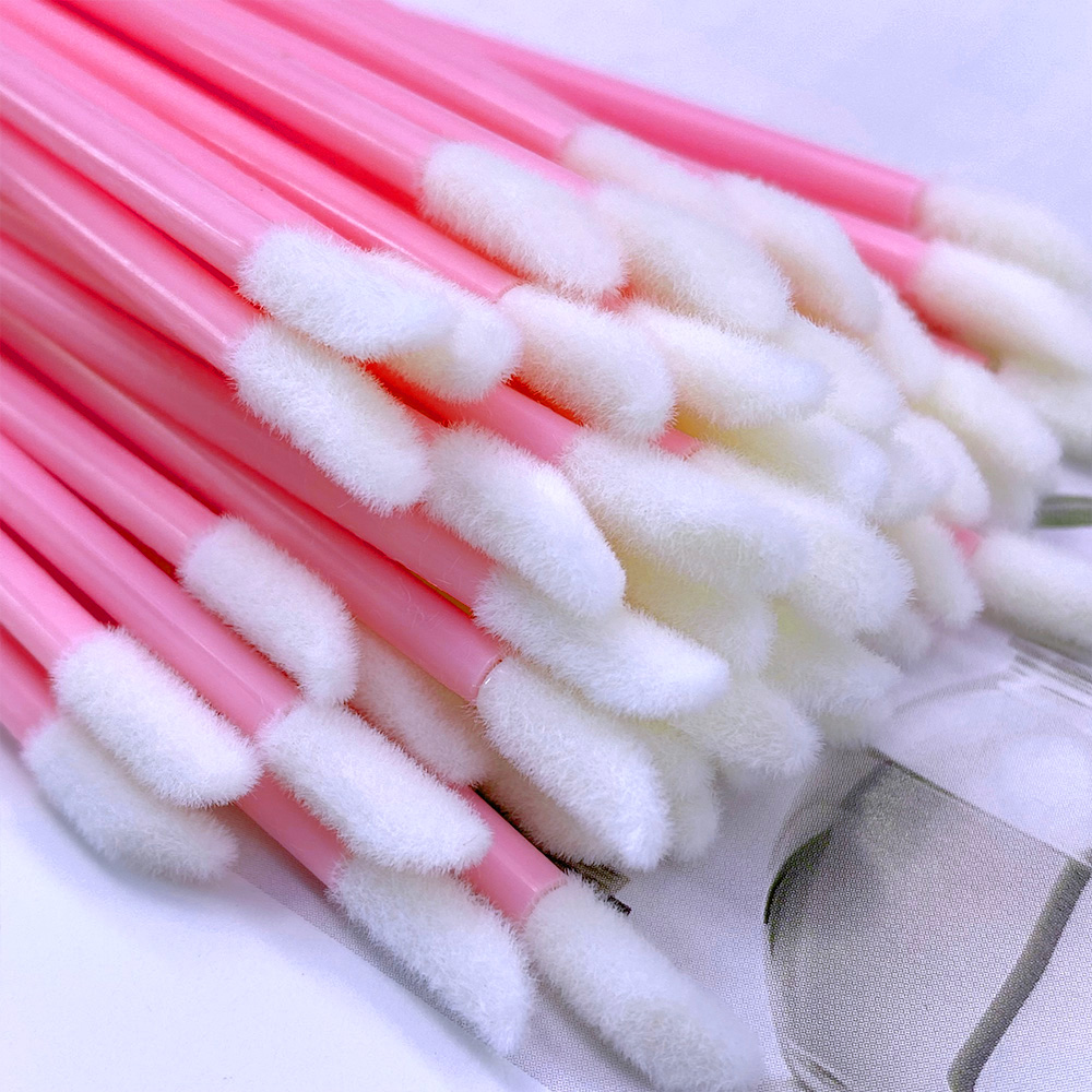 50/500PCS Disposable Lip Brush - Beauty Makeup Vanity บทวิจารณ์และราคา