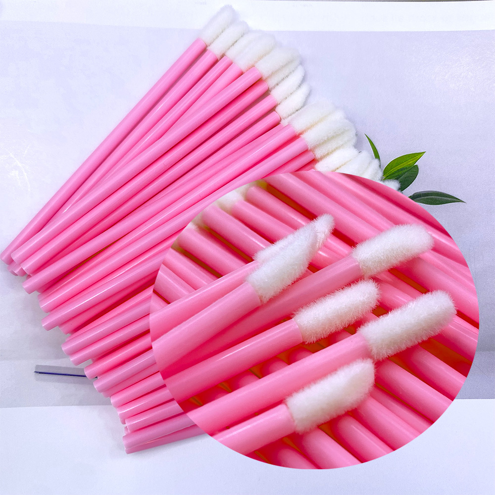 50/500PCS Disposable Lip Brush - Beauty Makeup Vanity บทวิจารณ์และราคา