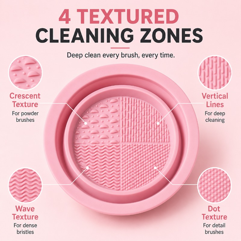 ชามทำความสะอาดแปรงแต่งหน้าซิลิ - Beauty Makeup Sponge บทวิจารณ์และราคา