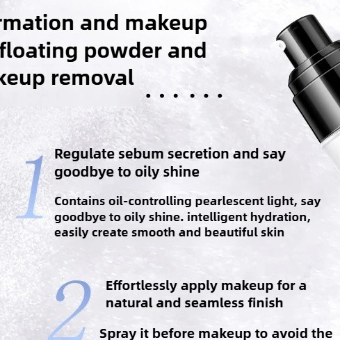 สเปรย์ฉีดหน้าล็อคเมคอัพ ควบคุม - Makeup Fixing Mist บทวิจารณ์และราคา