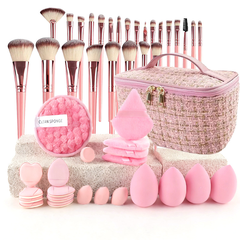 ชุดแปรงแต่งหน้าสไตล์หรูหรา ชุด - Beauty Makeup Tool บทวิจารณ์และราคา