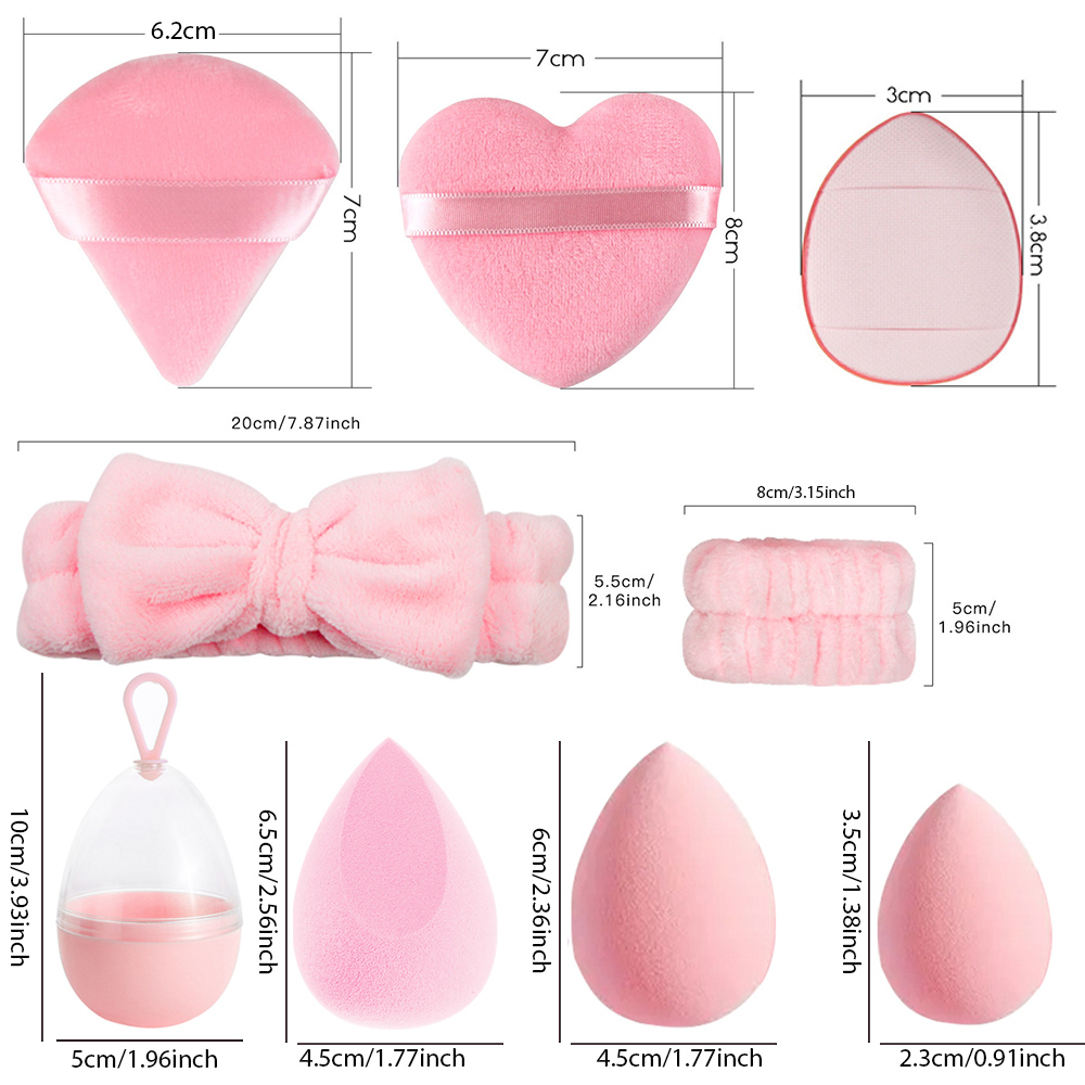 17 ชิ้นแต่งหน้าฟองน้ําเครื่องป - Beauty Blender In Makeup บทวิจารณ์และราคา