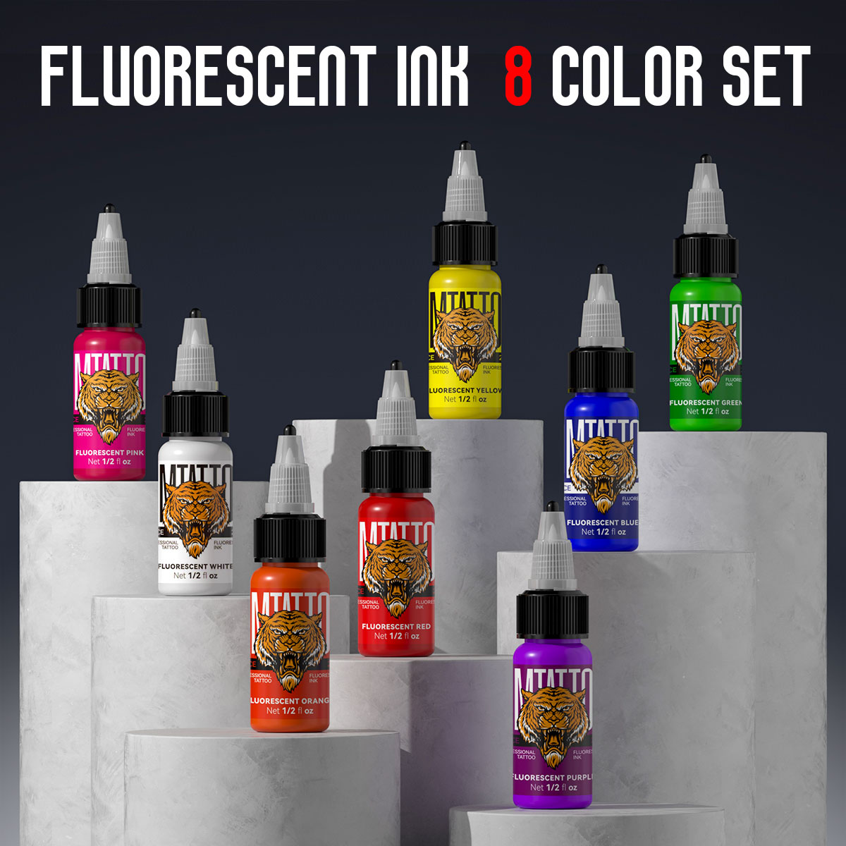 1PC 15ml DM เรืองแสงชุดหมึกสัก - Beauty Makeup Pictures บทวิจารณ์และราคา