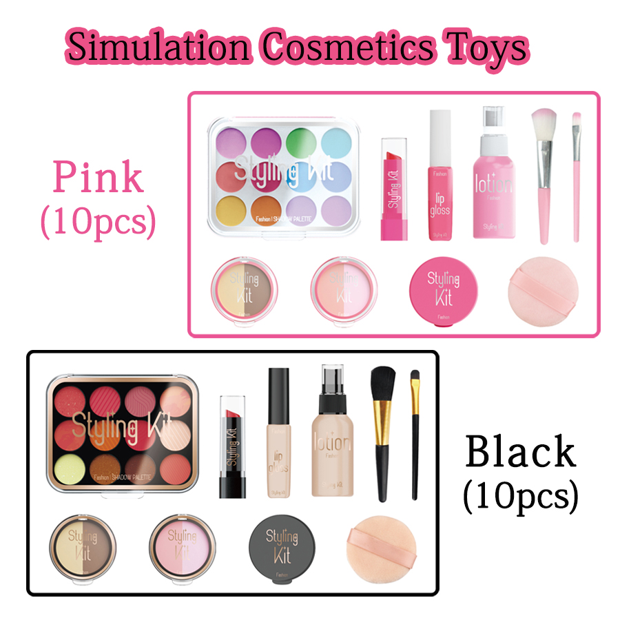 10 ชิ้นจําลองสาวความงามเล่นชุด - Beauty Makeup Kit For Kids บทวิจารณ์และราคา