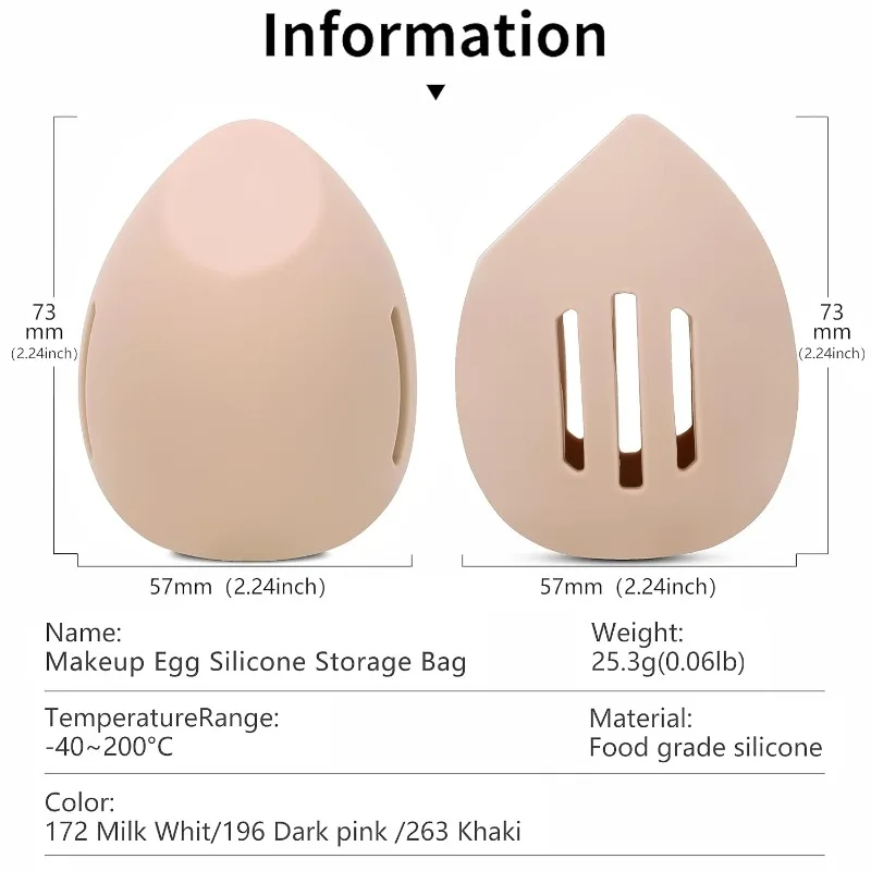 กระเป๋าเก็บแป้งพัฟระบายอากาศได - Beauty Makeup Sponge บทวิจารณ์และราคา