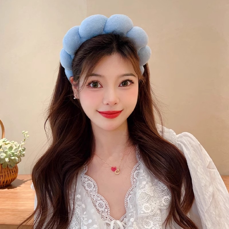 Retro PUFFY ผมวงฟองน้ําสําหรับ - Beauty Makeup For Girl บทวิจารณ์และราคา