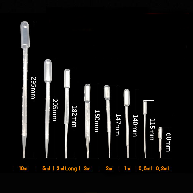 10PCS 0.2-10ML พลาสติก Pipette - Beauty Makeup Pictures บทวิจารณ์และราคา