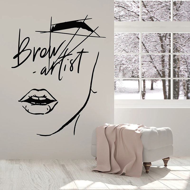 บทคัดย่อผู้หญิง Face Wall Deca - Beauty Makeup For Girl บทวิจารณ์และราคา