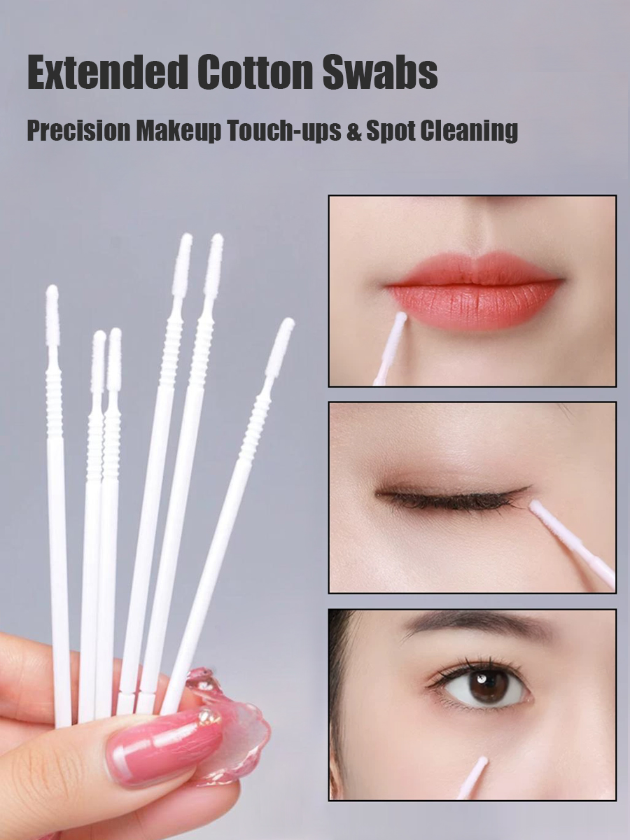 สำลีก้านยาวแบบใช้แล้วทิ้ง สำหร - Beauty Makeup Vanity บทวิจารณ์และราคา
