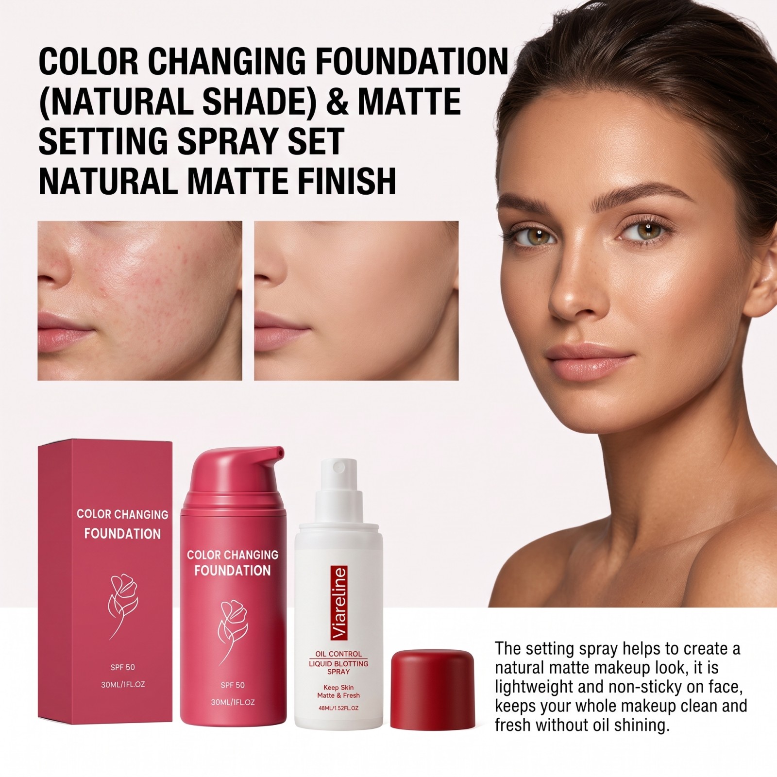รองพื้นเปลี่ยนสีตามอุณหภูมิ เฉ - Makeup Fixing Mist บทวิจารณ์และราคา