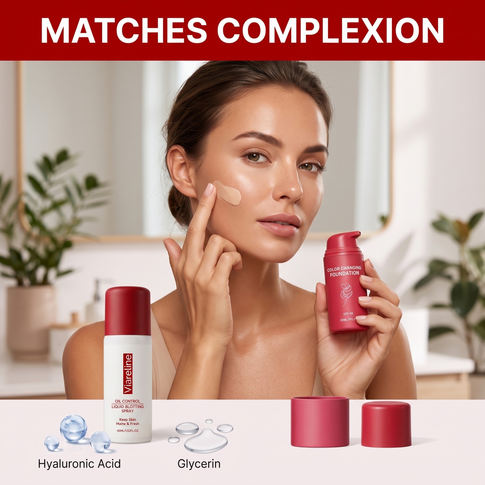 รองพื้นเปลี่ยนสีตามอุณหภูมิ เฉ - Makeup Fixing Mist บทวิจารณ์และราคา