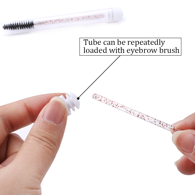50/100pcs Diamond Eyebrow แปรง - Beauty Makeup Youtube บทวิจารณ์และราคา