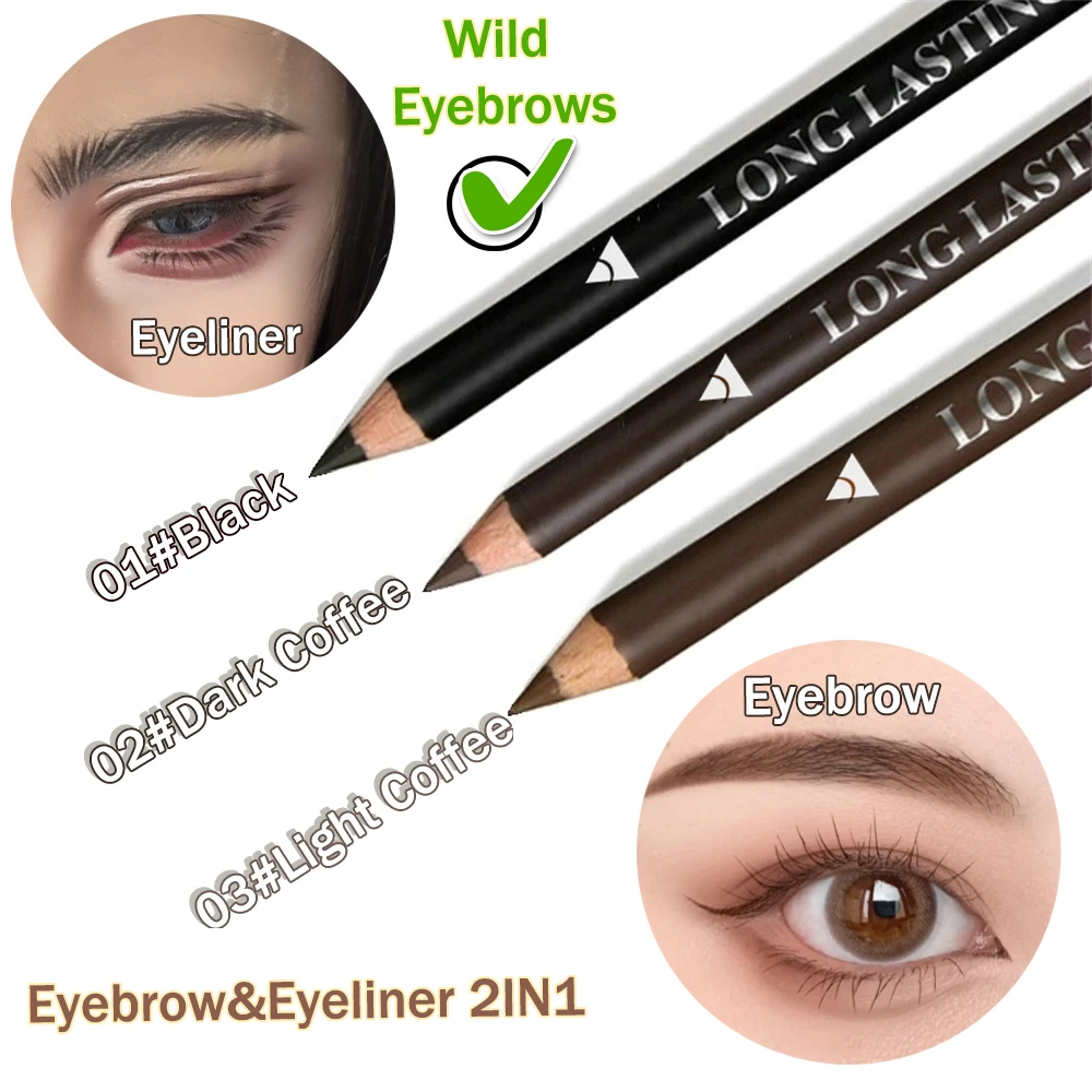 ดินสอเขียนคิ้วและอายไลเนอร์ 2  - Eyebrow Pomade Pencil บทวิจารณ์และราคา