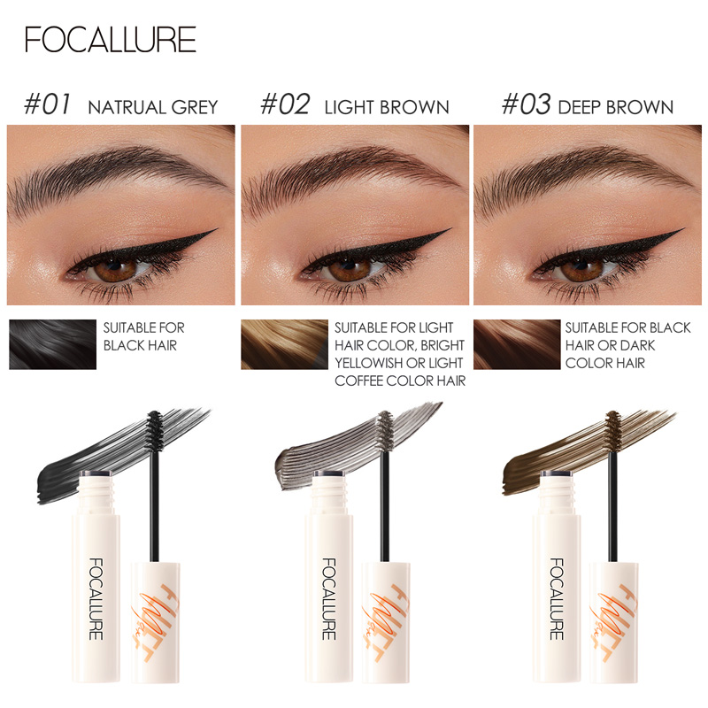 FOCALLURE Natural Brow Gel Lon - Eyebrow Pomade Pencil บทวิจารณ์และราคา