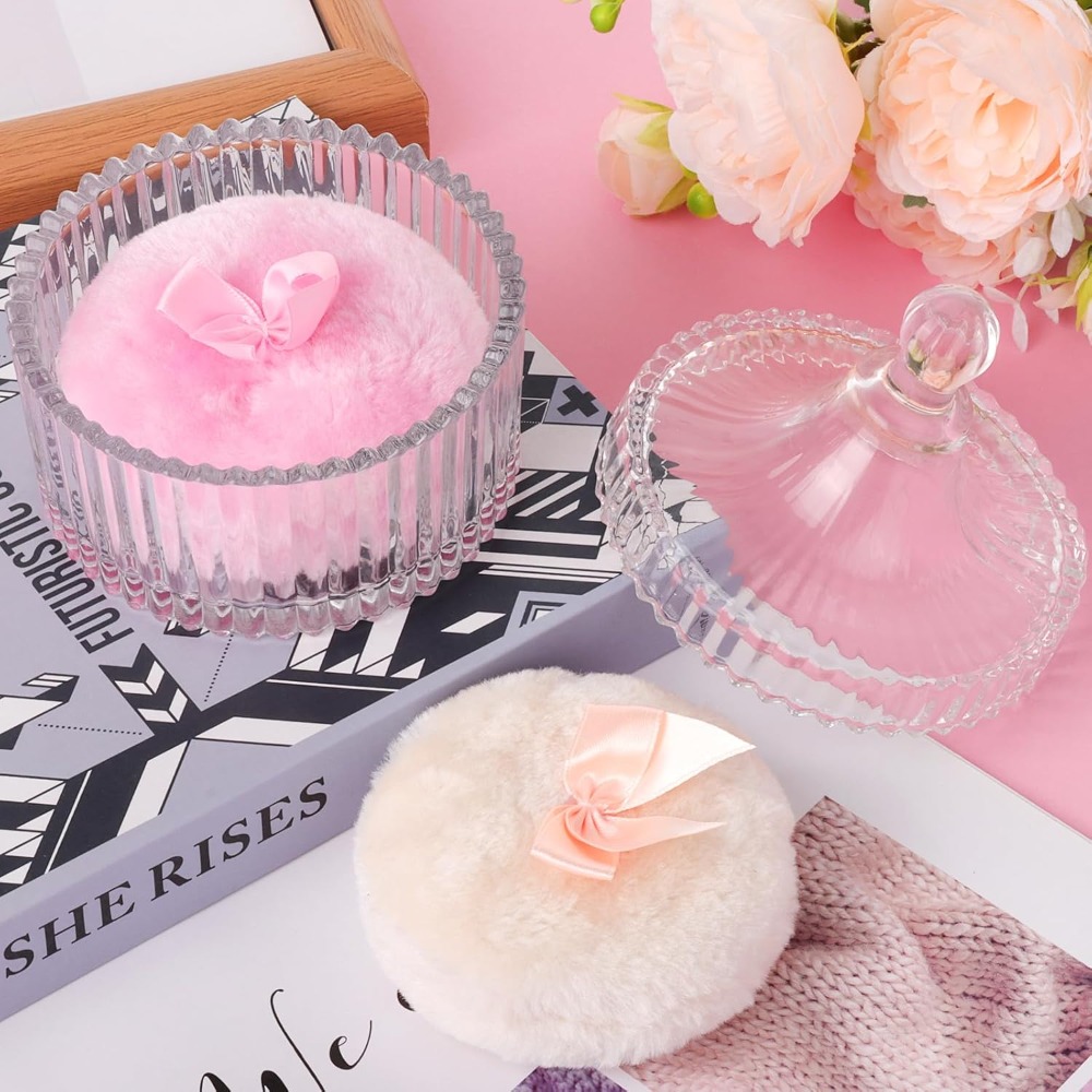 พัฟแป้งฝุ่นพร้อมกล่องเก็บของแก - Beauty Makeup Tool Collection บทวิจารณ์และราคา