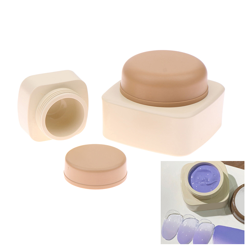 กระปุกพลาสติกเปล่าทรงสี่เหลี่ย - Beauty Makeup Vanity บทวิจารณ์และราคา