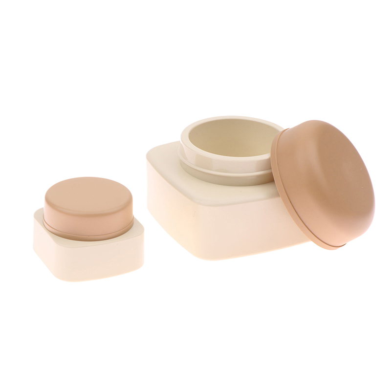 กระปุกพลาสติกเปล่าทรงสี่เหลี่ย - Beauty Makeup Vanity บทวิจารณ์และราคา
