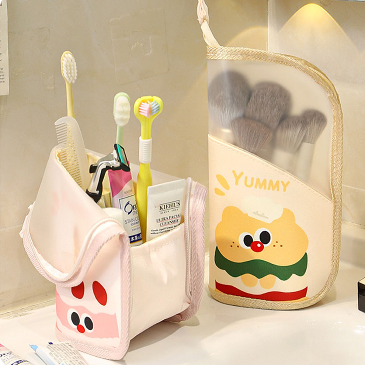 1 ชิ้นกระเป๋าเครื่องสำอางกระเป - Beauty Makeup Vanity บทวิจารณ์และราคา