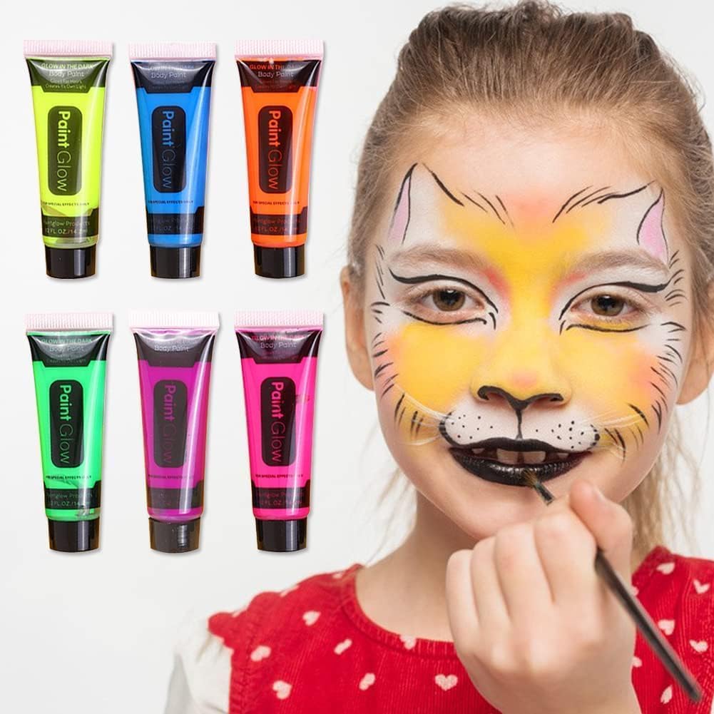 เรืองแสงใน Dark Face Body Pain - Beauty Makeup Pictures บทวิจารณ์และราคา