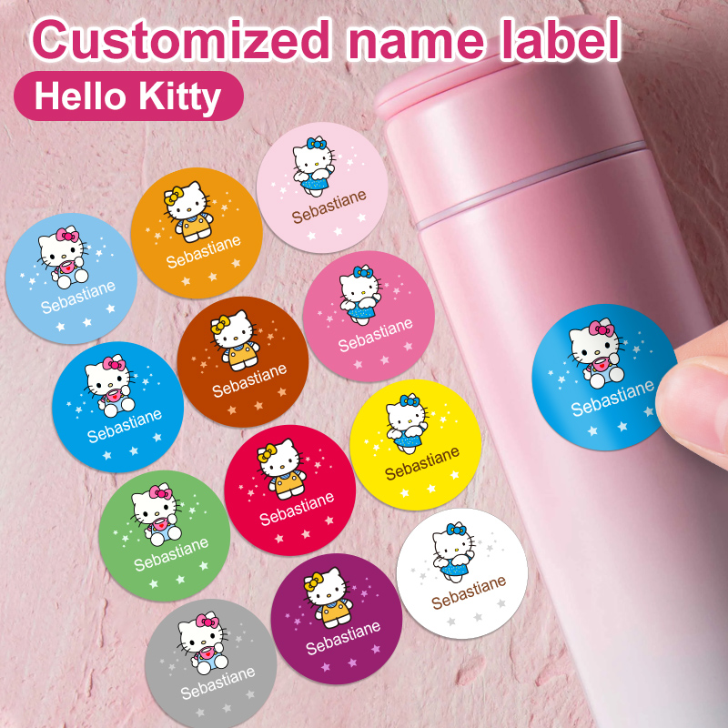 สติกเกอร์ชื่อเฮลโลคิตตี้แบบกำห - Beauty Makeup Names บทวิจารณ์และราคา