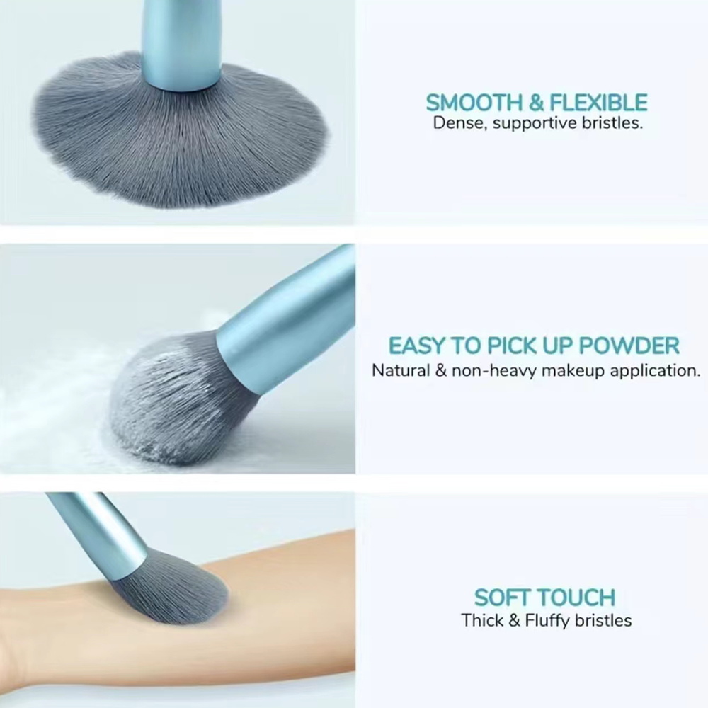 ชุดแปรงแต่งหน้า 8 ชิ้นพร้อมถุง - Beauty Makeup Names บทวิจารณ์และราคา