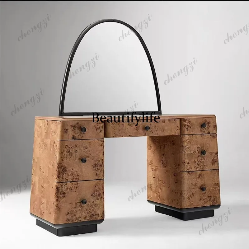 โต๊ะเครื่องแป้งไม้เนื้อแข็งสไต - Beauty Makeup Design บทวิจารณ์และราคา