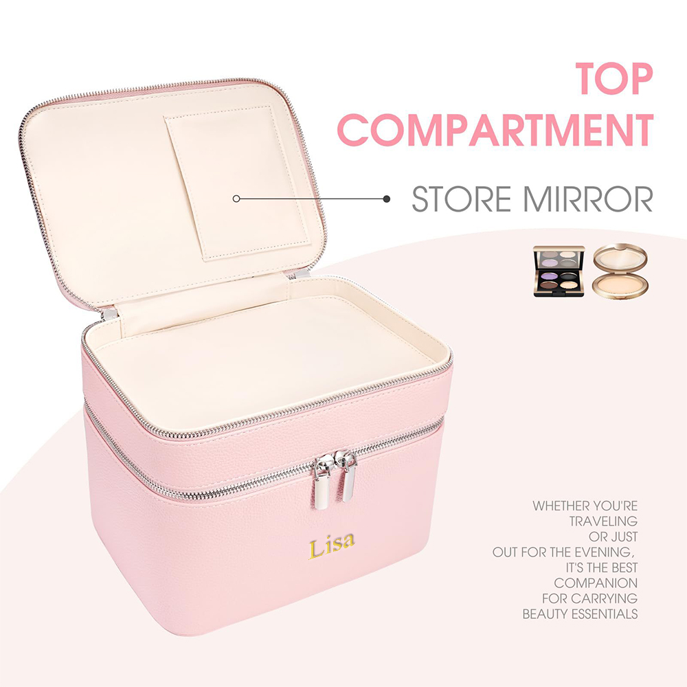 กระเป๋าเครื่องสำอางแบบพกพาสองช - Beauty Makeup Names บทวิจารณ์และราคา
