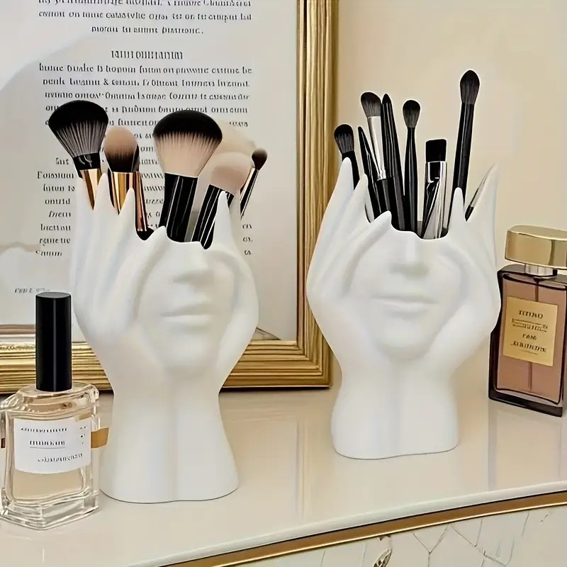 ที่ใส่แปรงแต่งหน้ารูปทรงใบหน้า - Beauty Makeup Design บทวิจารณ์และราคา